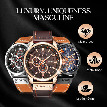 ❤️‍🔥Men's High-End Classic Quartz Watches