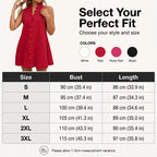 Women's Ruffle Trim Button-Front Mini Dress