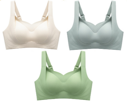 💖 Women's Seamless Wireless Push-Up Bra