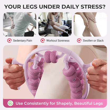 🔥 Leg Massager Roller - Ultimate Muscle Relief|Buy 3 Get 1 Free💆‍♀️✨