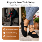 👟Breathable Knit Flats – Soft as clouds, anti‑slip sole. Walk for hours, feet stay cool & fresh. Your new favourite! 🌸✨