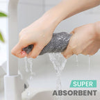 Bamboo Charcoal Microfiber Cleaning Rag