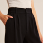 High Waist Tailored Wide Leg Pants
