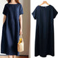 🔥HOT SALE🔥 Japanese Style Linen Cotton Dress(50%OFF)