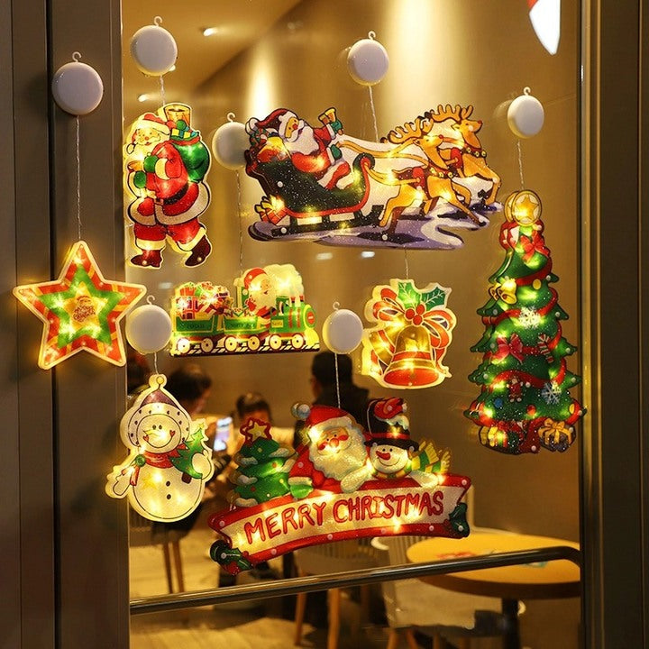 🎄CHRISTMAS PRE-SALE NOW 49% OFF🎄Christmas Window Hanging Lights