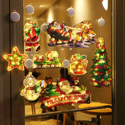 🎄CHRISTMAS PRE-SALE NOW 49% OFF🎄Christmas Window Hanging Lights