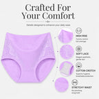 🌸Plus Size High Waist Leak Proof Cotton Panties