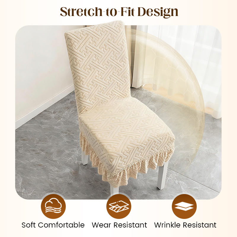 💥🪑Dining Chair Slipcover Set✨Instant holiday upgrade! Refresh your dining space🎄