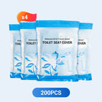🎁2025 Hot Sale🎁💥 Disposable Plastic Toilet Seat Cover - No Worry Of Public Toilet Anymore👋