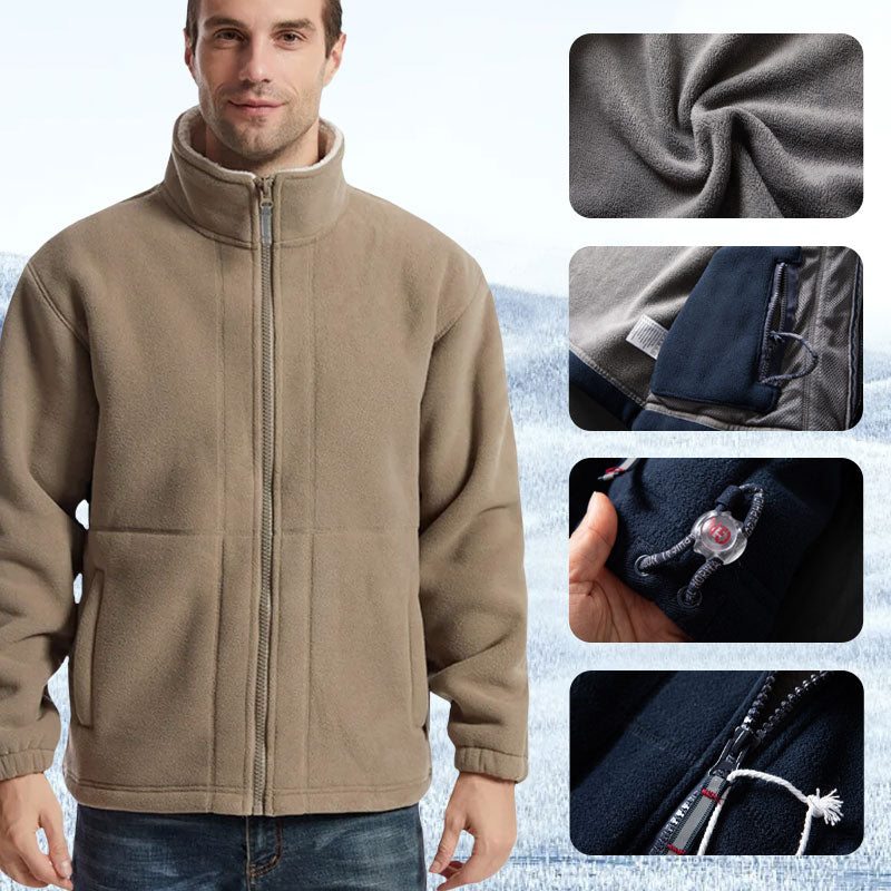 🔥 Unisex Double-Layer Hooded Jacket