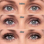 👁️✨ All-Day Beautiful Lashes, Smudge-Proof! Waterproof Fiber Mascara for Natural Volume. 💖💃