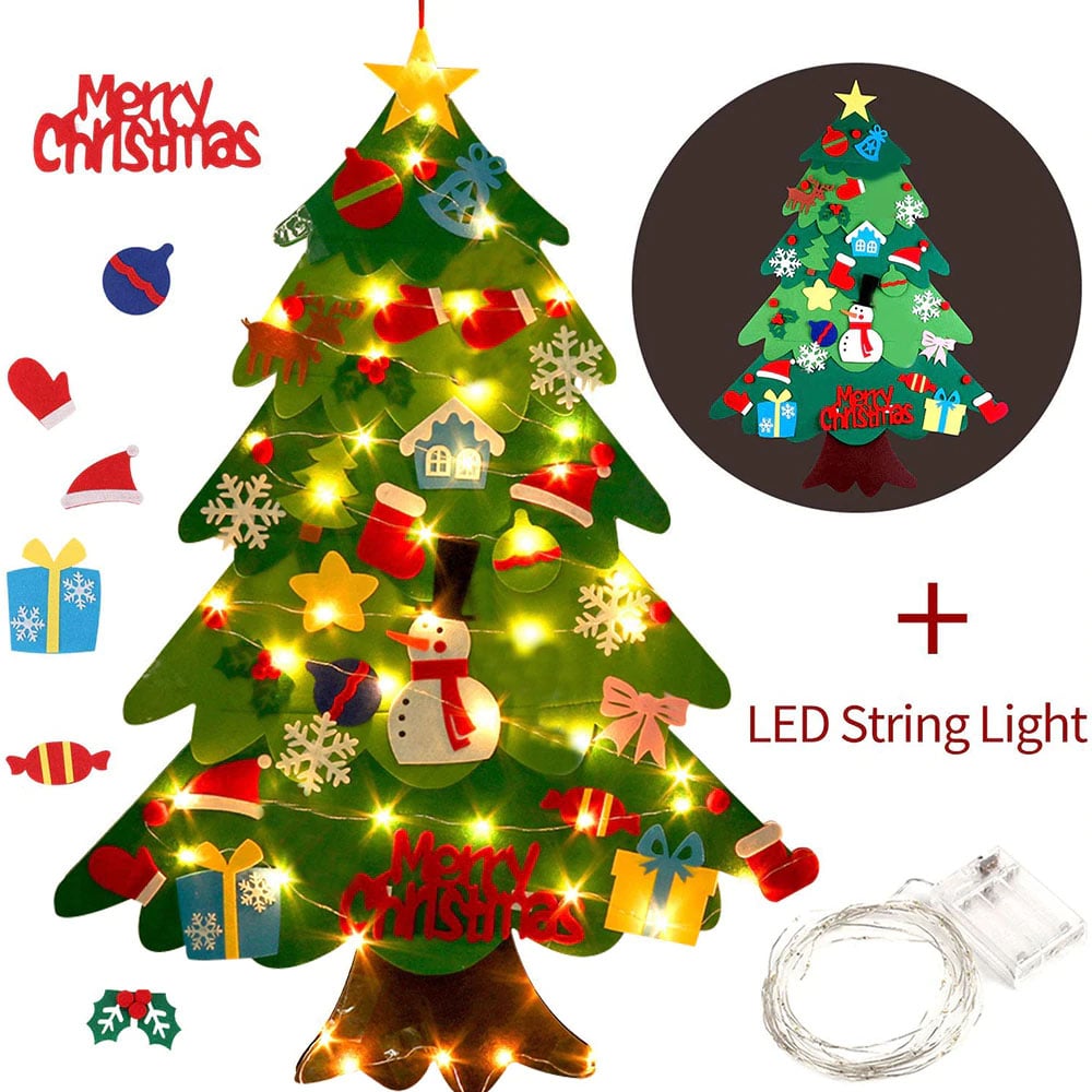 🎄🎅DIY Christmas Tree with Detachable Ornaments