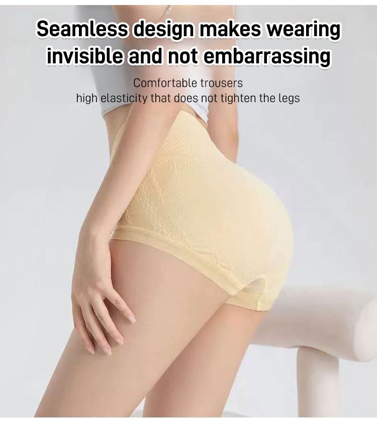 🔥7 Pcs Plus Size Panties🔥Women’s High-Waisted Tummy Control & Butt Lifting Plus Size Panties