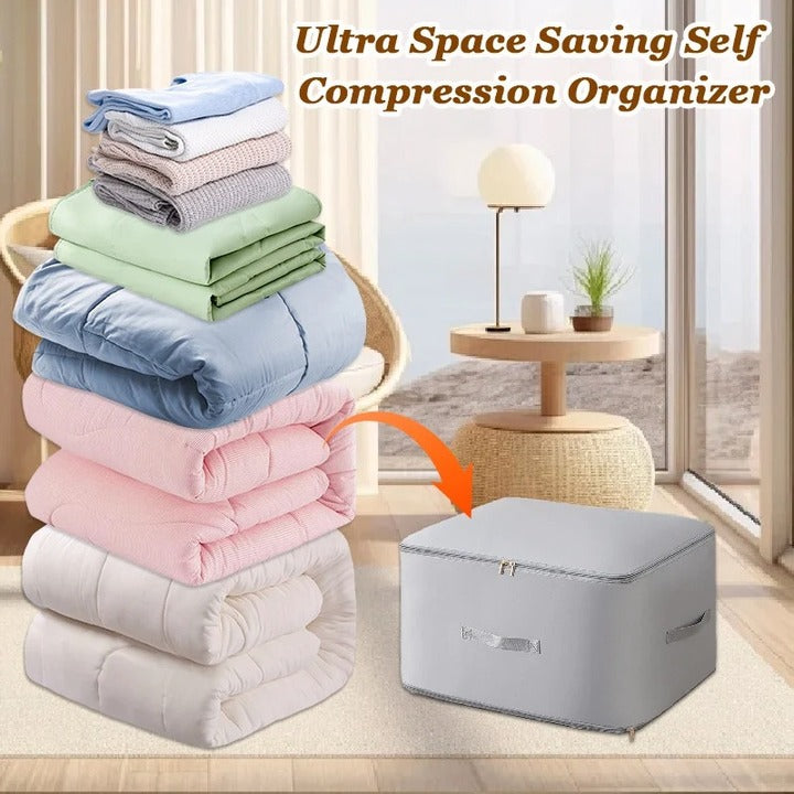 🔥Ultra Space Saving Self Compression Organizer