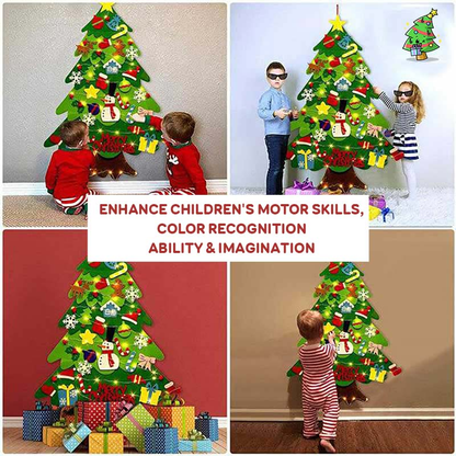 🎄🎅DIY Christmas Tree with Detachable Ornaments