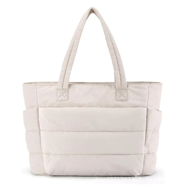 Lightweight Puffy Tote Bag