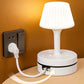 Bedside Lamps With AC Outlets & USB Ports