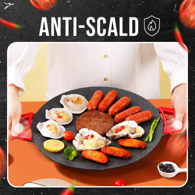 ⏳Time-limited Special⏰Non-Stick Electric Indoor Grill Pan🍳