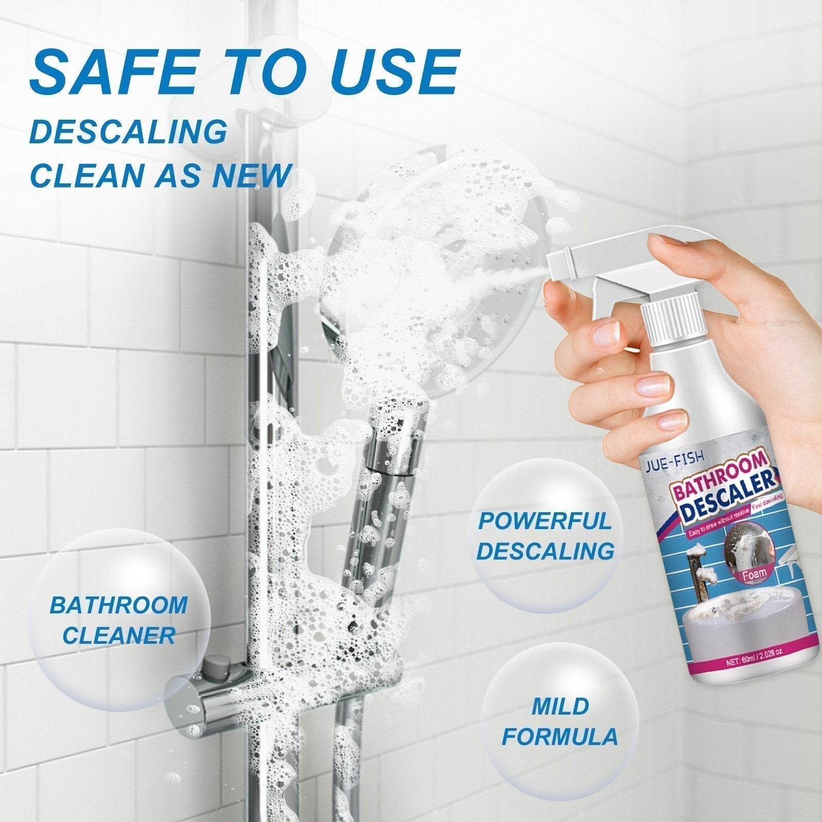 🔥Multipurpose Bathroom Stubborn Stains Cleaner