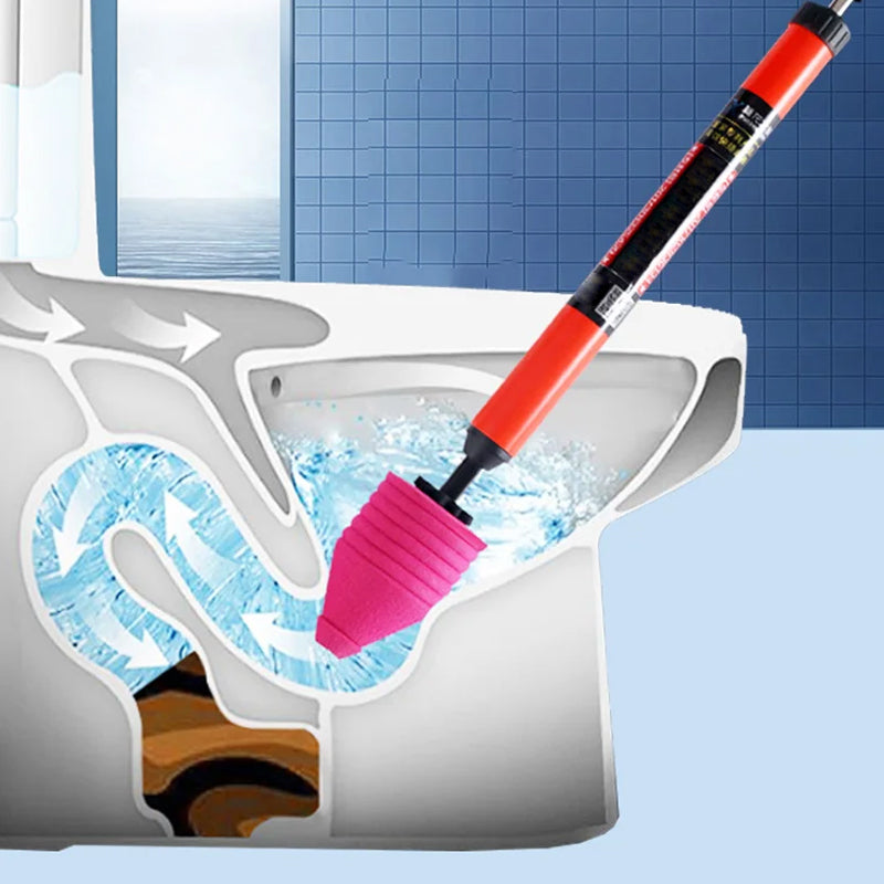 🔥New Year Special Sale 49% OFF🔥 Household High-pressure Manual Toilet Drain Pipe Unblocker