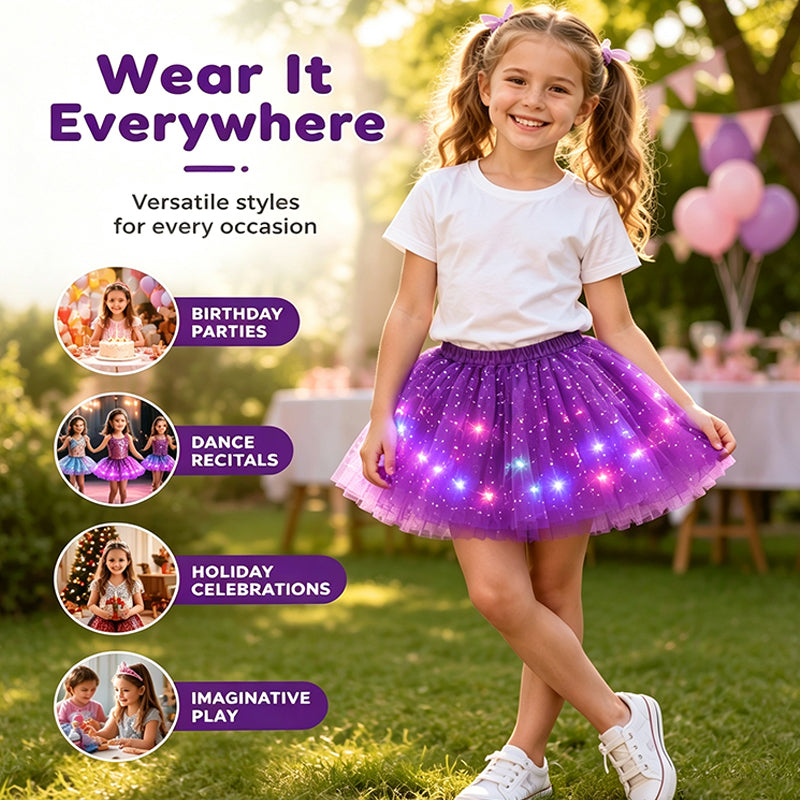 ✨Magical & Luminous LED Tutu Skirt✨