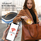 Women's RFID Blocking Leather Wallet