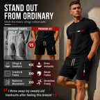 Men's Printed Top & Shorts 2-Piece Set