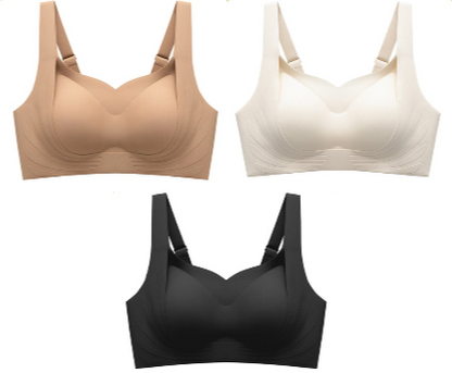 💖 Women's Seamless Wireless Push-Up Bra