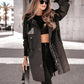 Women's Trendy Long-Sleeve Hooded Jacket