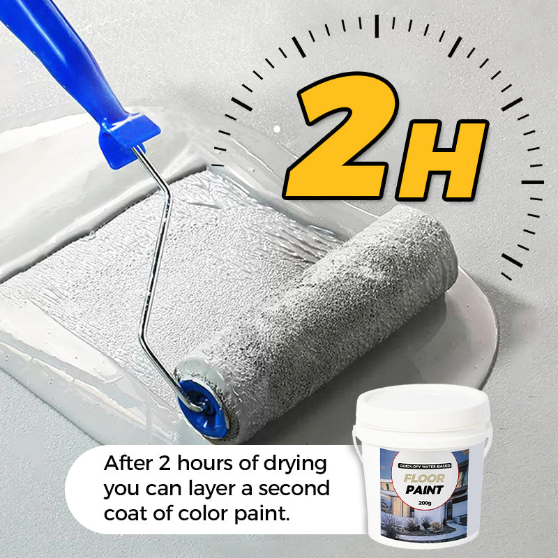 🎅Christmas Pre-sale🎁Quick-Dry Water-Based Floor Paint