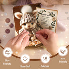 🔥Easter Sale: BUY 3 GET 1 FREE - Handmade🐇Mini Bunny Hug Cute Easter Gift🎁