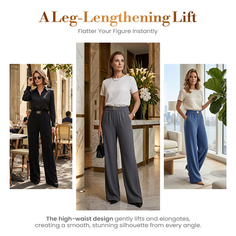 Perfect Drape High Rise Pull-On Stretch Pants👖