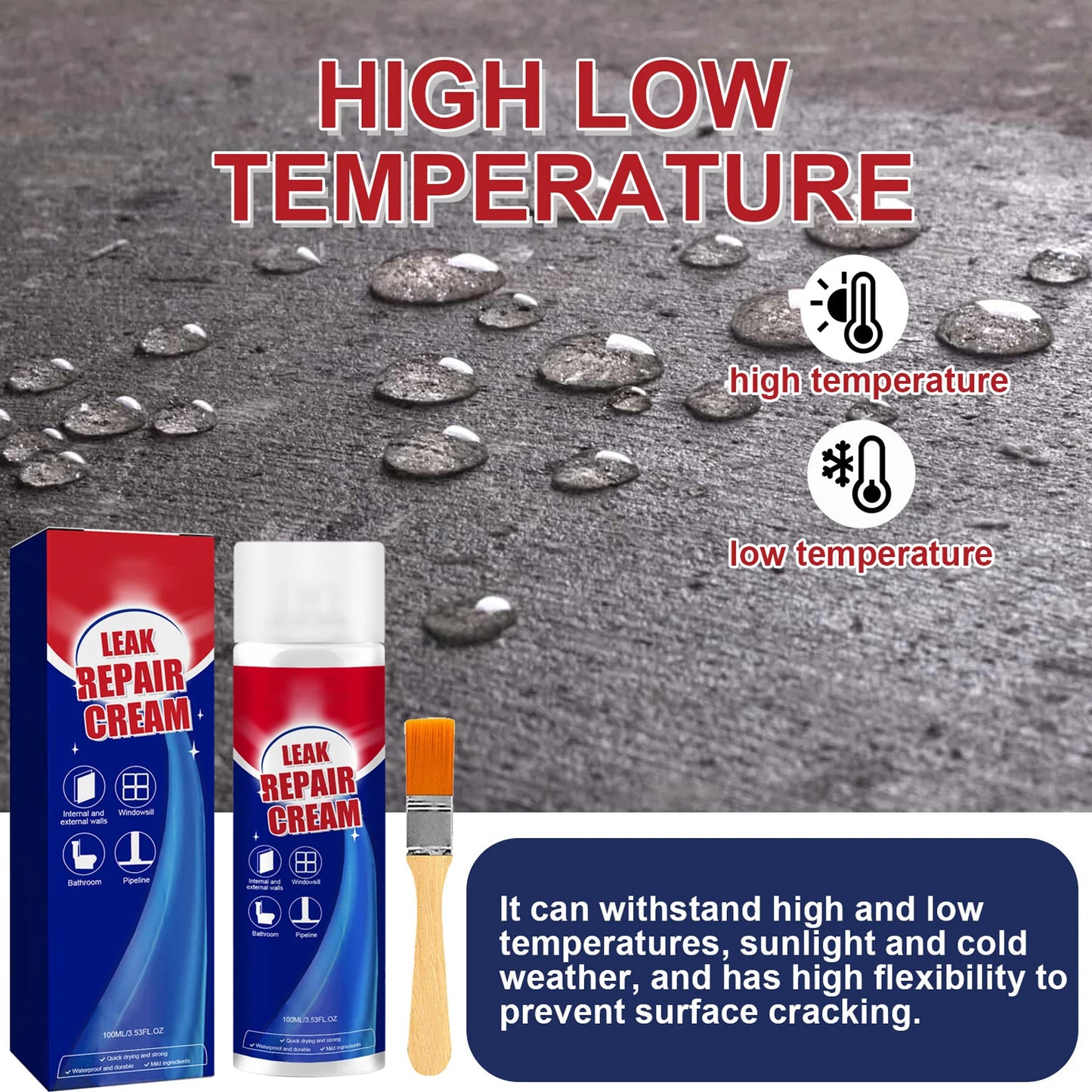 Leak Repair Waterproof Sealant Spray