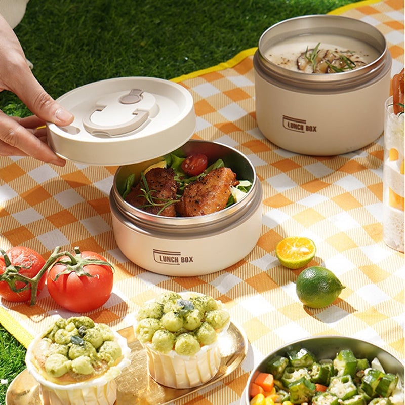 🔥HOT SALE 49% OFF🔥BIG SALE Portable Insulated Lunch Container Set