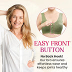 📢📢BIG SALE !!⏰Comfortable Wireless Shaping Front-Fasten Bra