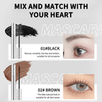 👁️✨ All-Day Beautiful Lashes, Smudge-Proof! Waterproof Fiber Mascara for Natural Volume. 💖💃