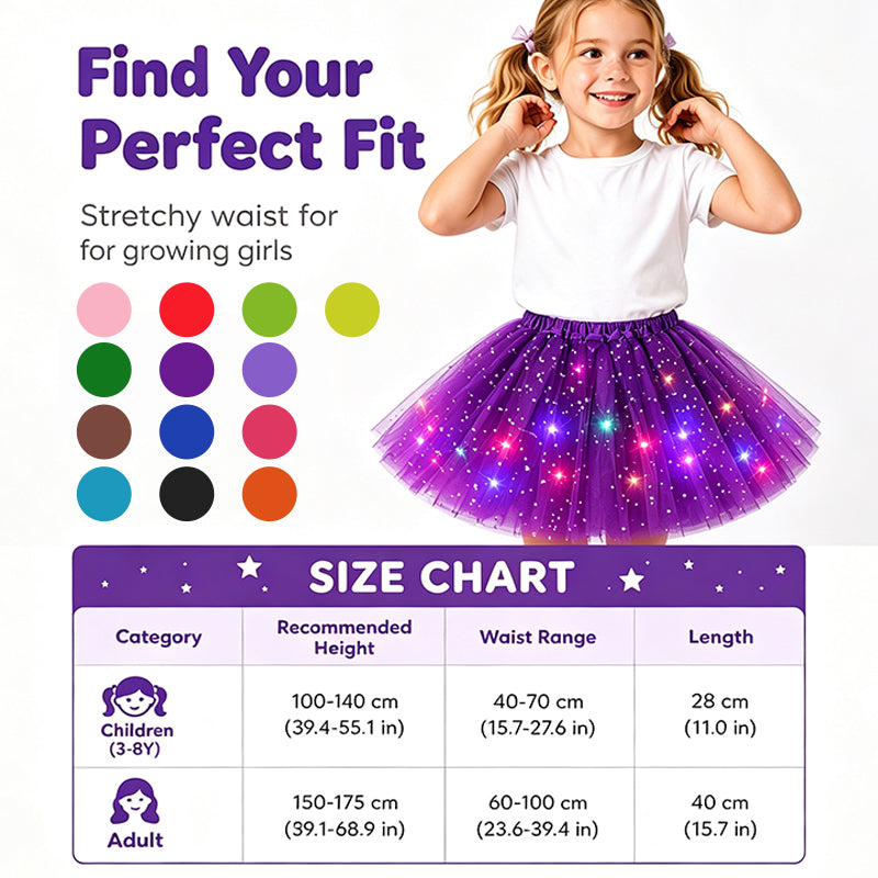 ✨Magical & Luminous LED Tutu Skirt✨