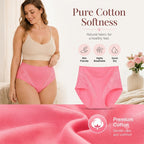 🌸Plus Size High Waist Leak Proof Cotton Panties