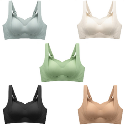 💖 Women's Seamless Wireless Push-Up Bra