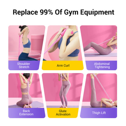 ✨2025 Hot Sale🔥32 Fitness Resistance Bands-4 Tube Pedal Ankle Puller