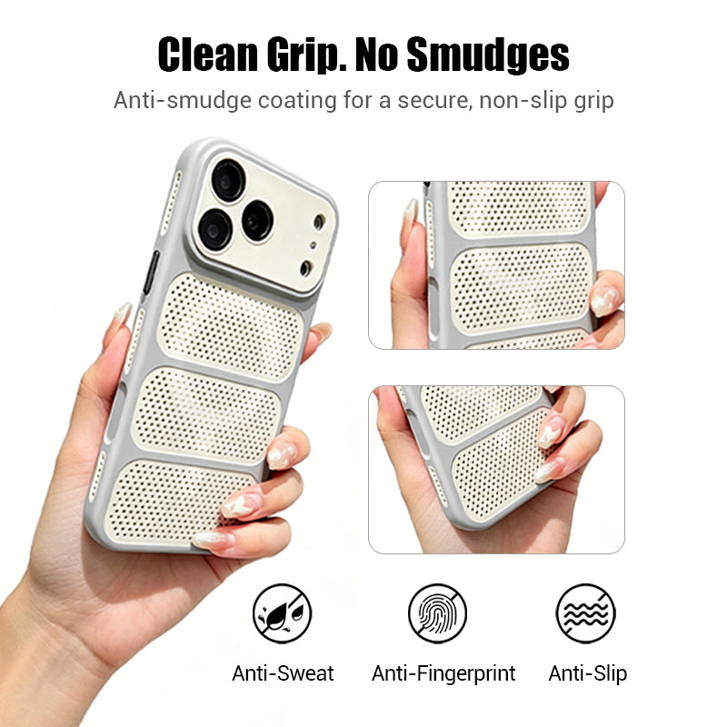 Breathable Honeycomb Vent MagSafe Phone Case