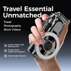 🔥4-in-1 Multifunctional 360° Rotation Magnetic Selfie Stick