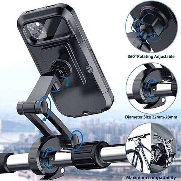 🎁Hot Sale 49% OFF⏳Waterproof Bicycle & Motorcycle Phone Holder