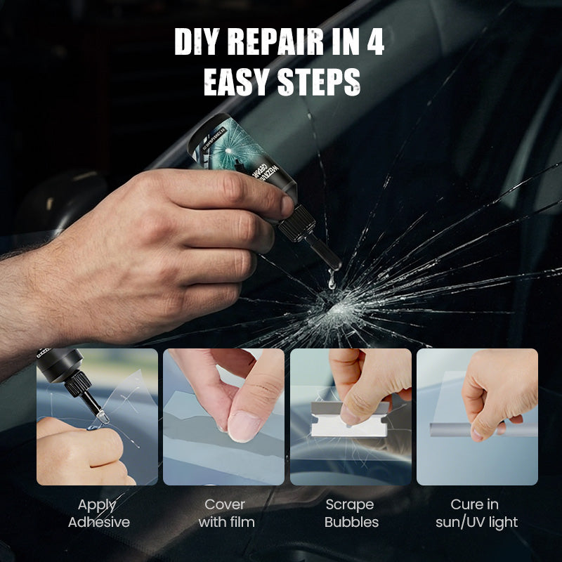 🔥 New Car Windshield Crack Repair Fluid