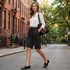 👖New Arrival❣️Women's Casual Comfortable Elastic Waist Capri Pants