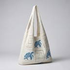 📢📢Turtle Pattern Crochet Tote Bag