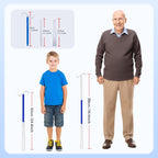 Adjustable Long Shoe Horn with Sock Remover for Seniors