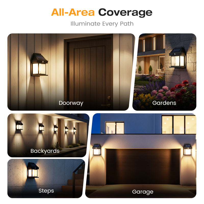 🔥Limited Time Offer🔥 Motion Sensor Solar Tungsten Wall Light