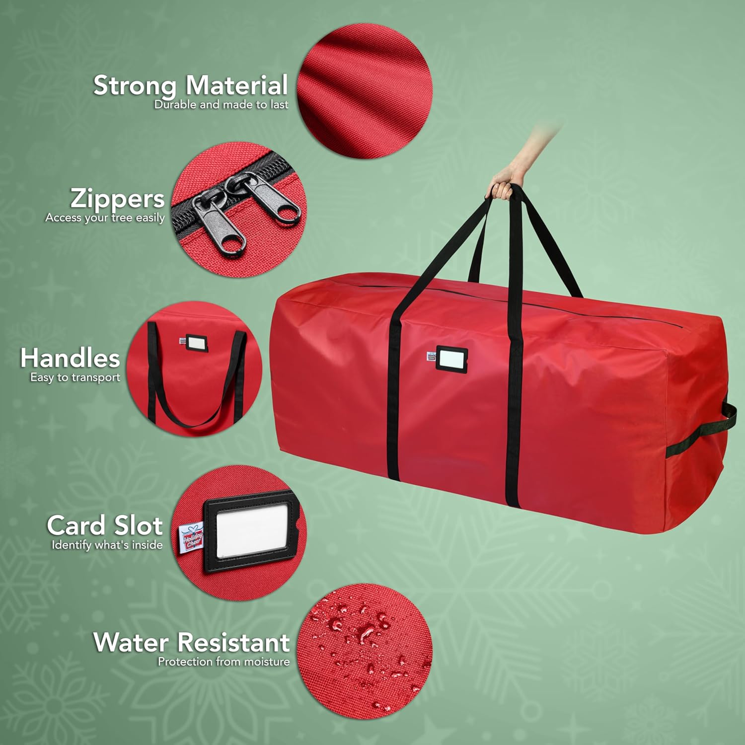 🎅Christmas Sale 🌟Christmas Tree Durable Waterproof Storage Bag 🎄