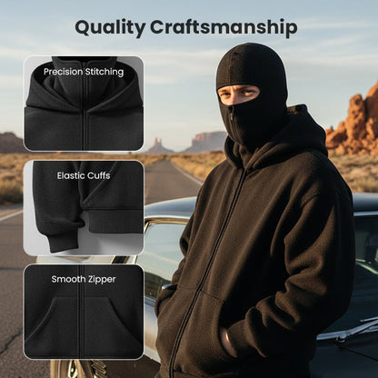 🔥Ninja Zip-Up Hoodie for Men & Women